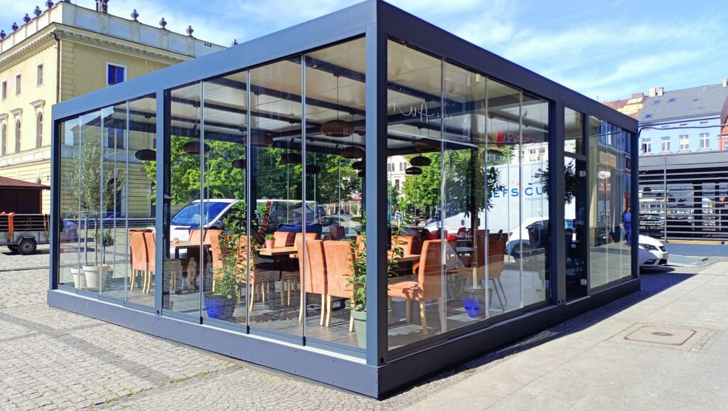 Pergola dla gastronomi i biznesu
